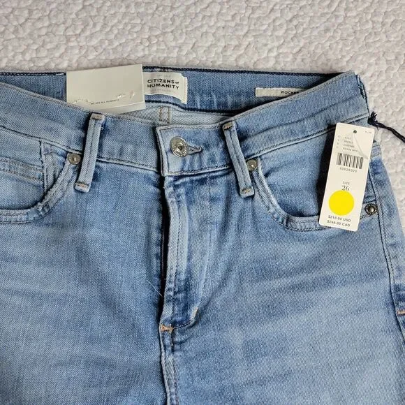 Citizens of Humanity Women Size 26 New w/ Tag Rocket Ankle Mid Rise Skinny Jeans - Picture 4 of 12